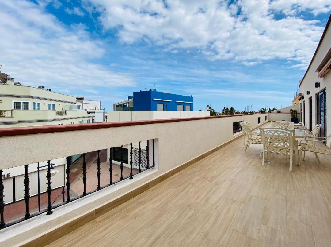 The Penthouse Puerto De Mogan Lejlighed Eksteriør billede
