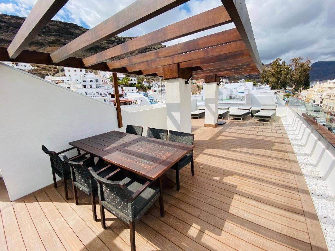 The Penthouse Puerto De Mogan Lejlighed Eksteriør billede
