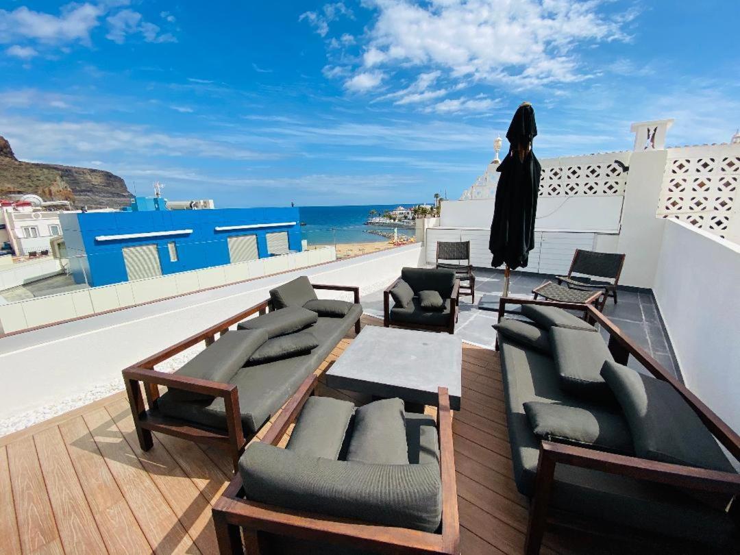 The Penthouse Puerto De Mogan Lejlighed Eksteriør billede